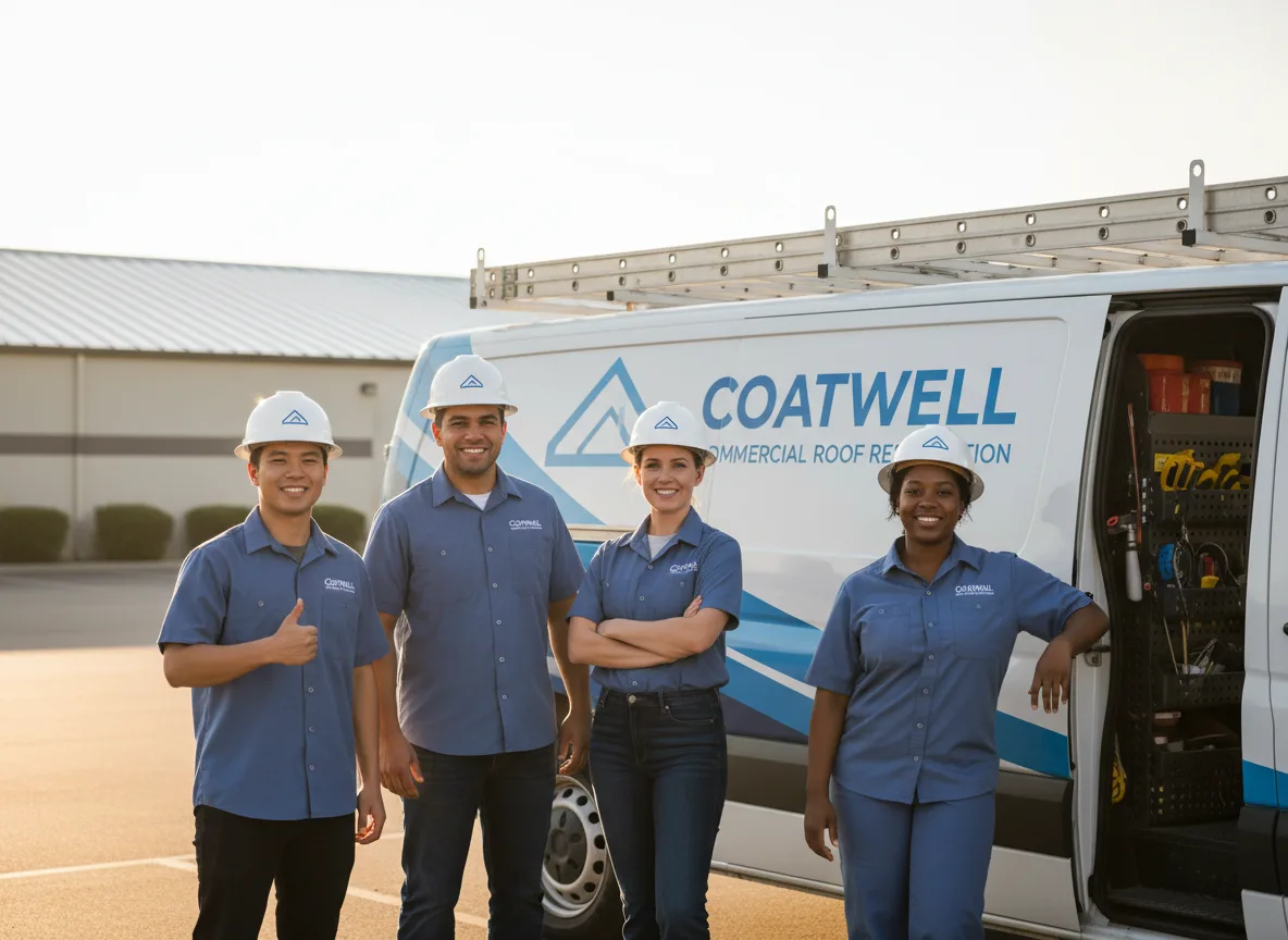 Commercial roof coating company in Mondovi, WI